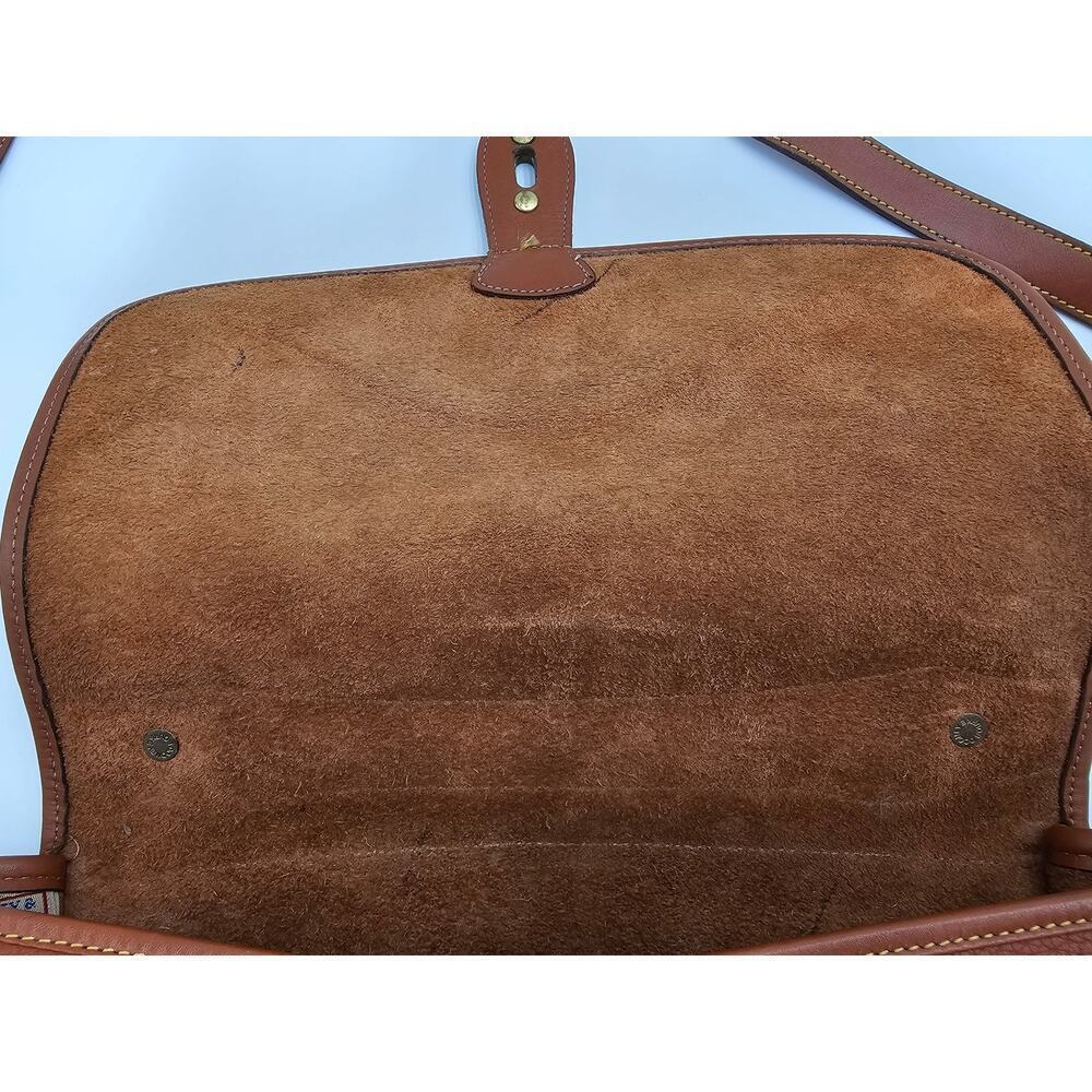 Vintage Dooney & Bourke All-Weather Yan Leather Carrier Bag w/Shoulder Strap - Picture 7 of 16